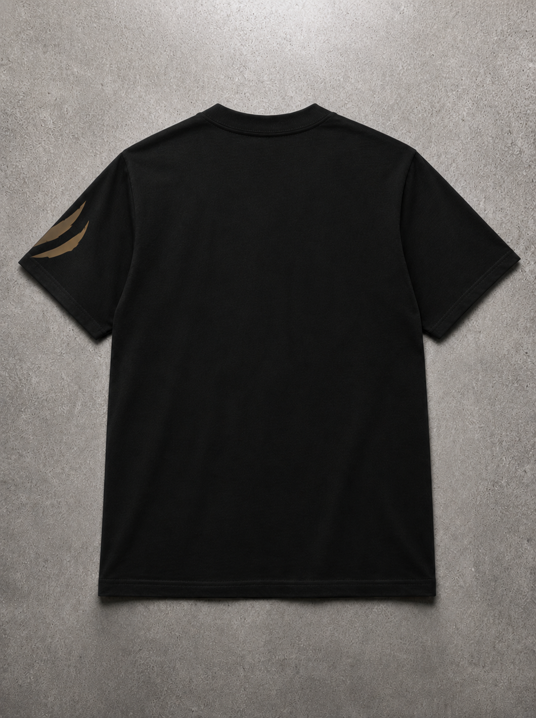 LA MARCA DE LA BESTIA- Camiseta Oversized (negra)