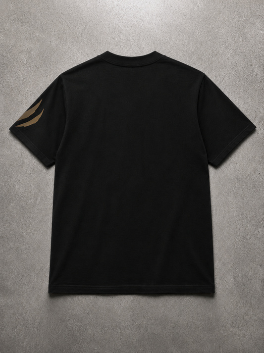 LA MARCA DE LA BESTIA- Camiseta Oversized (negra)