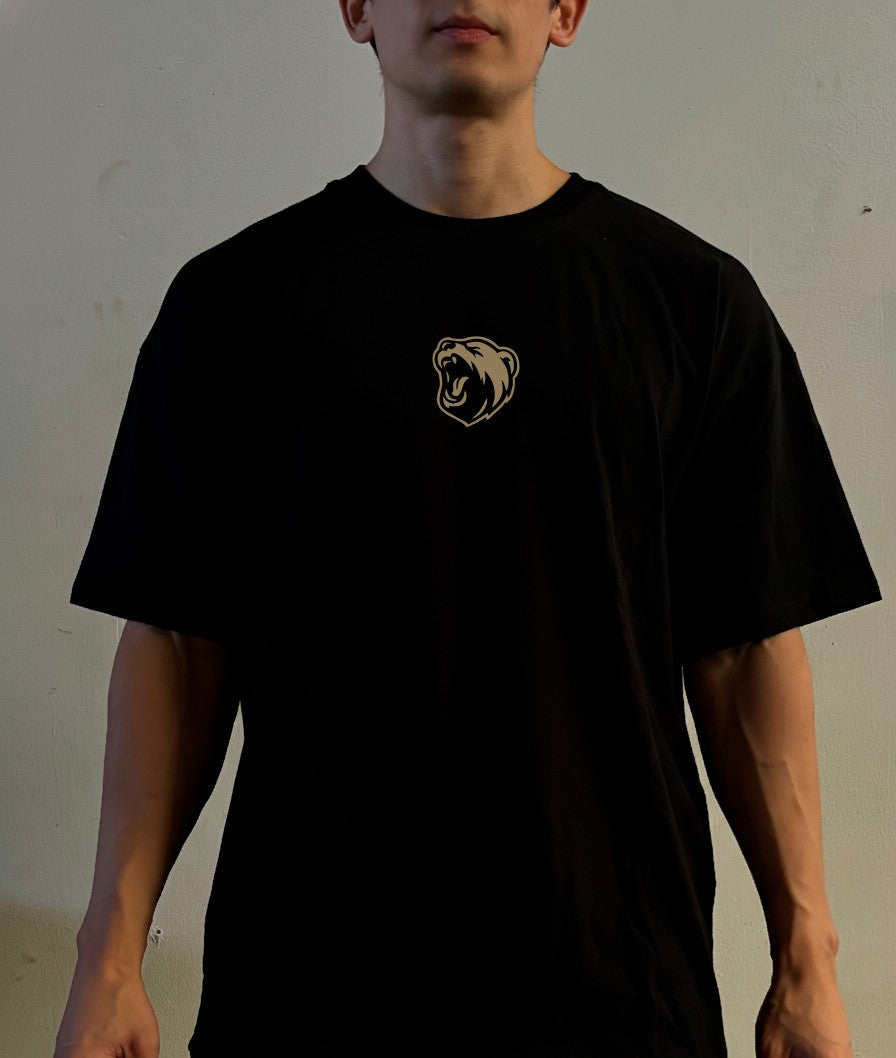 ALMA INVERSA – Camiseta Oversize (negra)