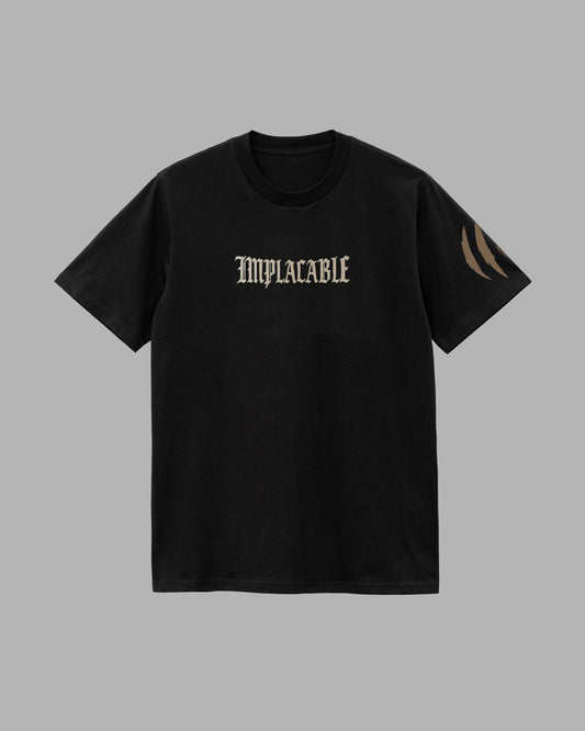 LA MARCA DE LA BESTIA- Camiseta Oversized (negra)