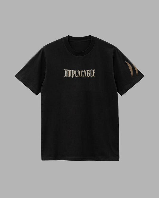 LA MARCA DE LA BESTIA- Camiseta Oversized (negra)