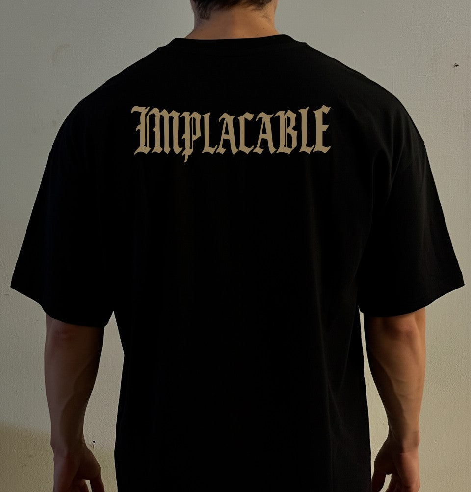 ALMA INVERSA – Camiseta Oversize (negra)